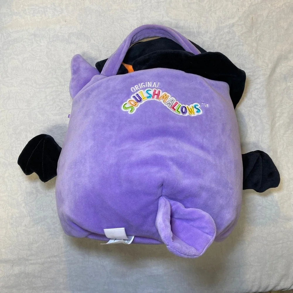 Squishmallows Holly Owl Halloween Trick Or Treat Candy Pail Plush 12